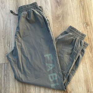 Fabletics Olive Joggers Womens Small Drawstring Waist Pockets